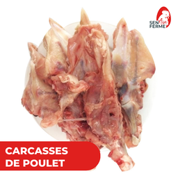 Carcasses de poulet - 1kg